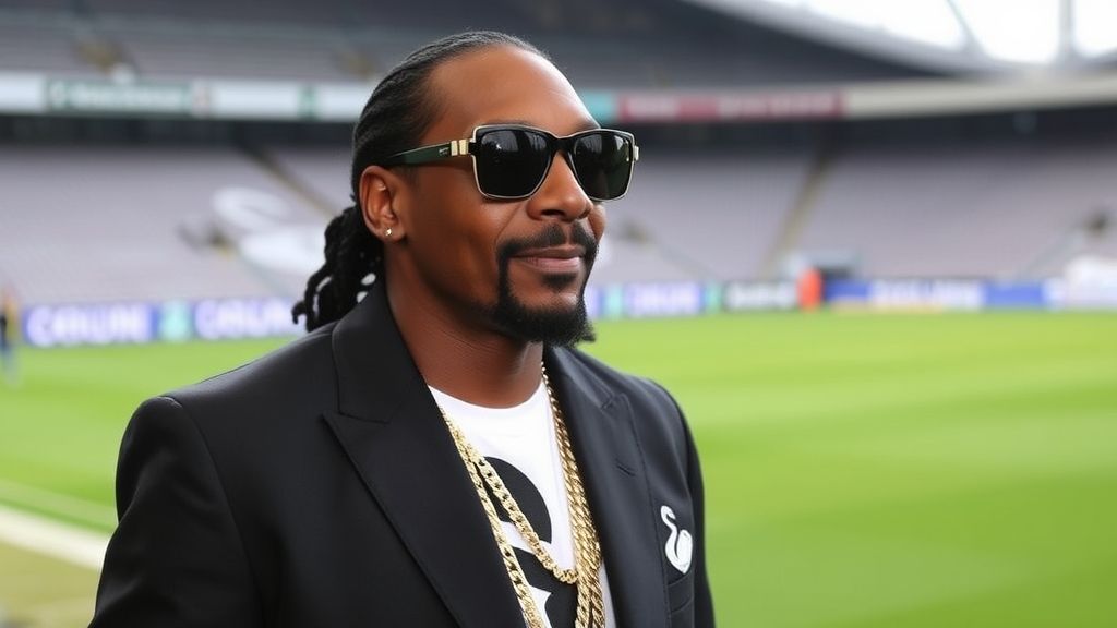 嘻哈教父Snoop Dogg正式入主斯旺西城 与莫德里奇共组股东天团